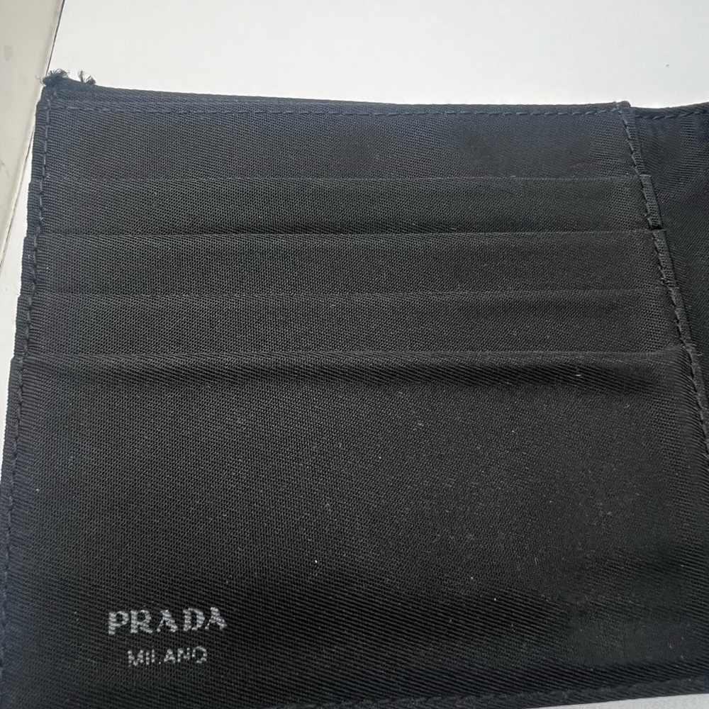 Guc Prada Nylon Bifold Wallet - image 7